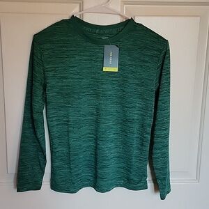 Tek Gear, NWT, boys small, long sleeved green shirt.